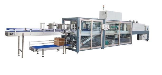 Automatic carton packing machine for bottled water