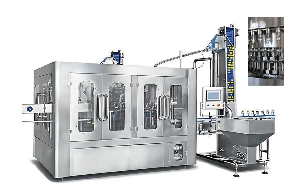 Reference bottled water filling equipment for line-clearance planning